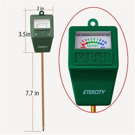 custom etekcity moisture meter|extra long soil moisture meter.